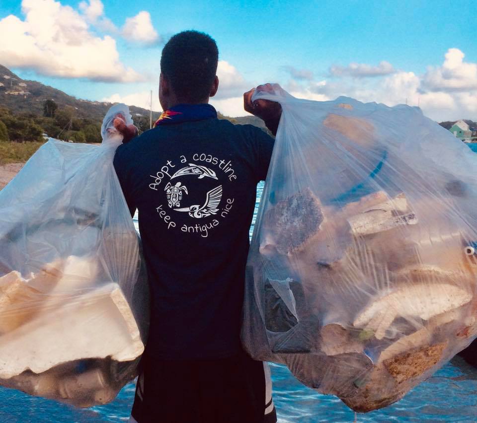 Communities tackle beach pollution in Antigua and Barbuda