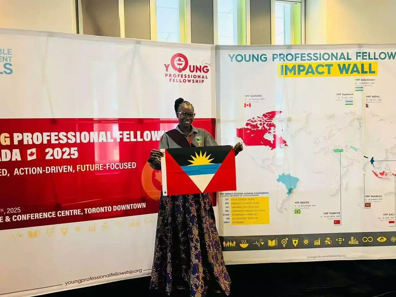 Refica Attwood Puts Antigua and Barbuda in the Spotlight at Global Youth Summit